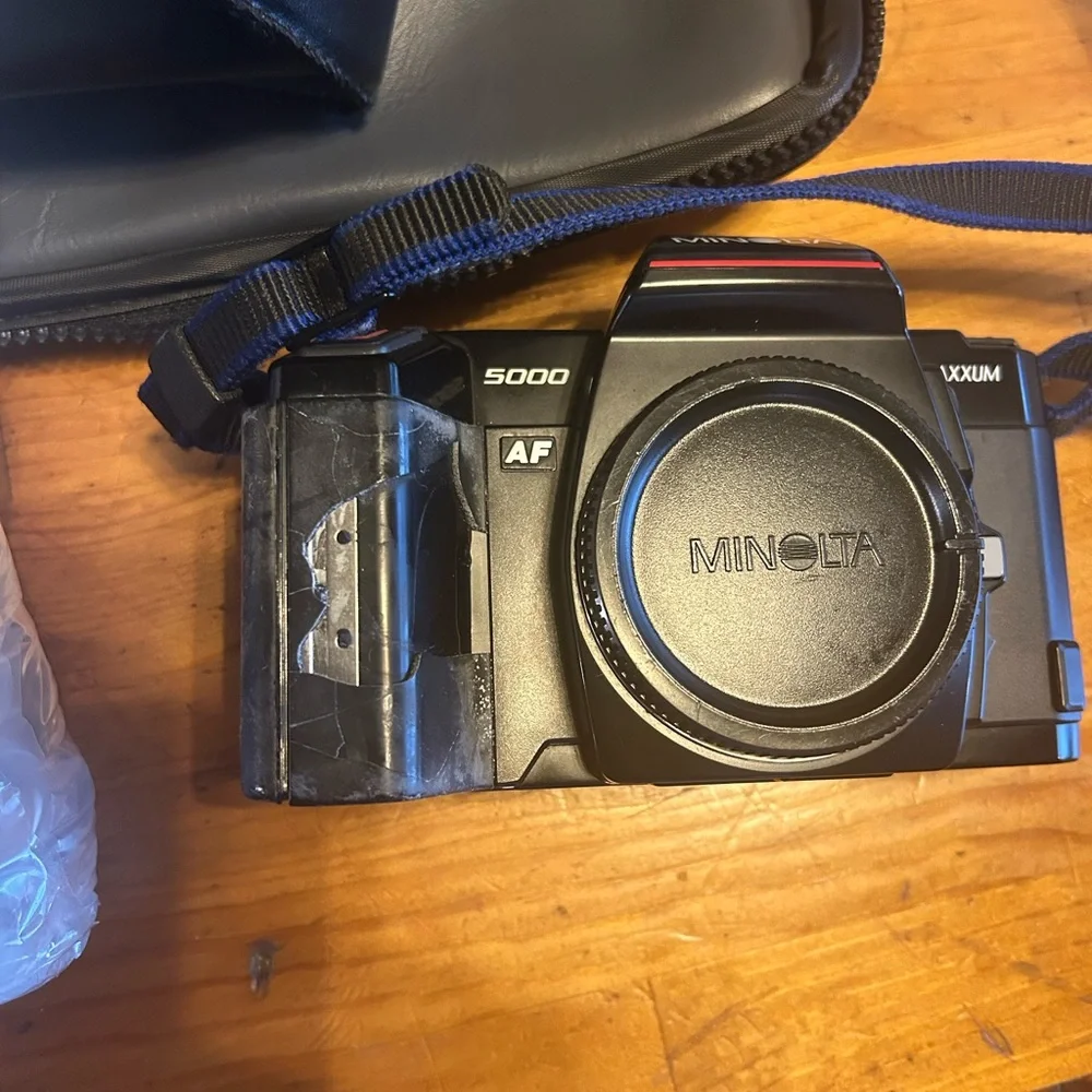 Black Digital Camera Set with Accessories